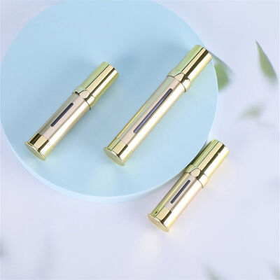 Nhà cung cấp Trung Quốc Chai mỹ phẩm nhựa sang trọng màu bạc 15ml 30ml 50ml Bình xịt bơm serum nhựa không khí rỗng của Kinpack
