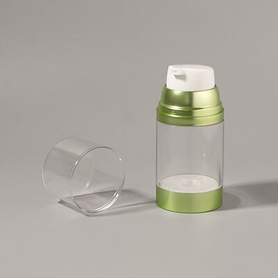 Nhà máy bán buôn sang trọng 100ml 150ml 120ml ABS AS không khí máy bơm chai với màu mờ sáng UV thủ công