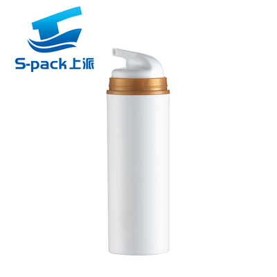 100ml Mỹ phẩm 150ml Chai bơm nhựa PP không có không khí cho sữa rửa mặt