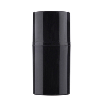 Chai bơm không khí PP màu đen rỗng 15ml 30ml 50ml cho kem dưỡng da