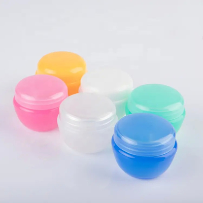 Luxury Colorful 20g PP Face Cream Jar Plastic Cosmetic Jar