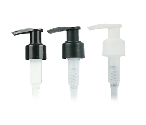 28/410 PP Plastic Shampoo Shower Black Lotion Pump cho chai