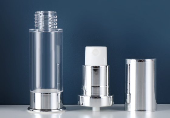 Luxury Silver 5ml 10ml 15ml Nhôm Cosmetic Skincare Packaging