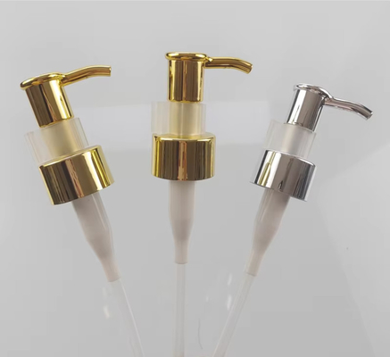 Máy bơm kem nhôm liều lượng lớn Máy phân phối chất lỏng Đầu xuân bên trong 24/410 Sử dụng cho dầu gội