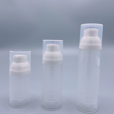 15ml 30ml 50ml chai bơm không khí tái sử dụng PP cho chăm sóc da huyết thanh