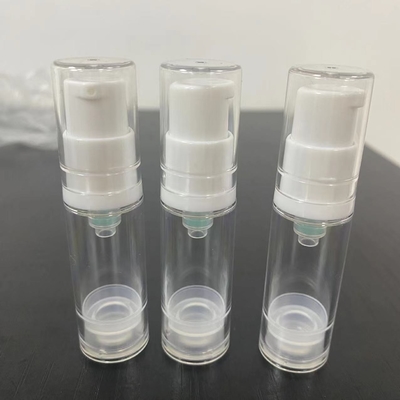 5ml Lotion không khí máy bơm chai nhựa Cosmetic Lotion chai AS vật liệu