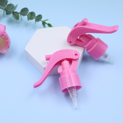 Mini 24/410 Trigger Pump Sprayer PP vật liệu nhựa Làm sạch trái-phải khóa Sprayer để sử dụng bao bì Màu sắc tùy chỉnh