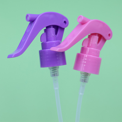 Màu sắc tinh tế Mini Trigger Sprayer 20/410 24/410 28/410 Với thiết kế nút khóa cho nước sương mù Spray chai Odm Oem