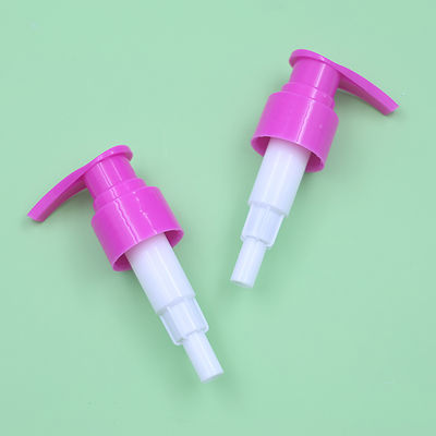 Factory Price 24/410 Lotion Pump Colorful PP Plastic Screw Down Lock Liquid Dispenser Pump For Body Lotion Bottle