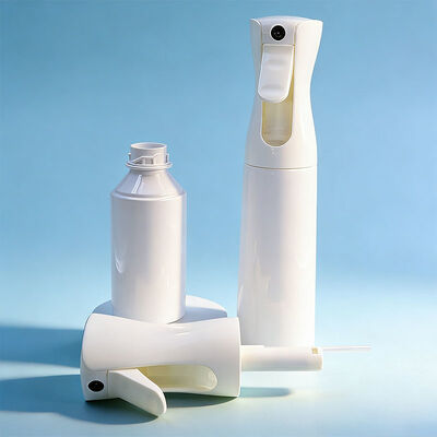 Chai phun sương mịn bằng nhựa 300ml dành cho giải pháp làm sạch Chai phun sương liên tục OEM có logo