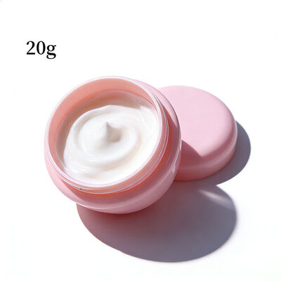 Oval PP Face Cream Jar Mỹ phẩm Chăm sóc da Hộp đựng kem mặt rỗng 20g