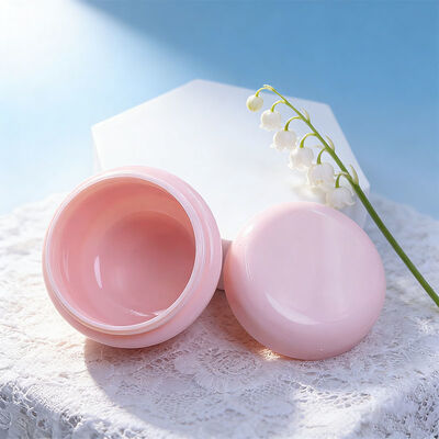 Oval PP Face Cream Jar Mỹ phẩm Chăm sóc da Hộp đựng kem mặt rỗng 20g