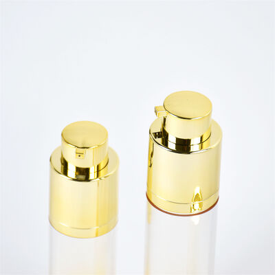 Cosmetic Luxury AS Airless Pump Bottle 15ml 30ml 50ml White Double Wall Airless Serum Bottle với chai băng