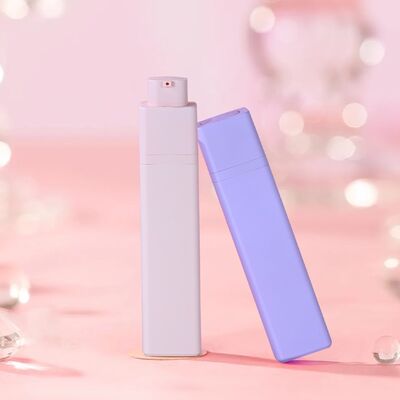 Bộ sản phẩm chăm sóc da sang trọng 15ml 30ml 50ml, chai không khí vuông, đầu xoay, bình xịt bơm PP, bao bì mỹ phẩm kín
