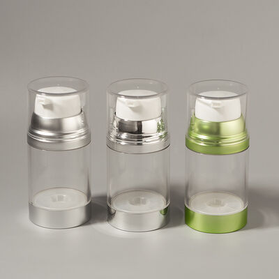 Bán buôn tại nhà máy Chai bơm không khí sang trọng 100ml/150ml/120ml ABS cho chăm sóc cá nhân Phương pháp in tùy chỉnh cho Lotion