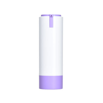 Nhãn nhãn riêng tái chế 15ml 30ml 50ml hình tròn Custom màu hồng tím màu không khí ABS Lotion chai cho bao bì chăm sóc da