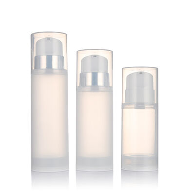 chai bơm không khí 150ml 200ml 250ml / PP chai bơm kem dưỡng da trong suốt cho bao bì mỹ phẩm