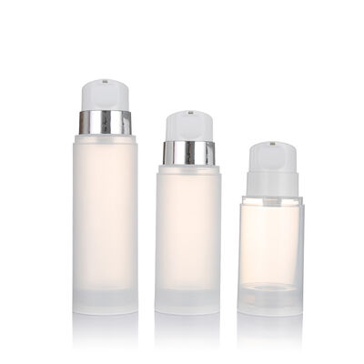 chai bơm không khí 150ml 200ml 250ml / PP chai bơm kem dưỡng da trong suốt cho bao bì mỹ phẩm