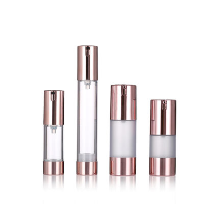 Luxury Rose Gold không khí máy bơm chai 15-20ml vòng không khí nước kem chai huyết thanh chai