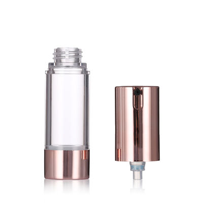 Luxury Rose Gold không khí máy bơm chai 15-20ml vòng không khí nước kem chai huyết thanh chai