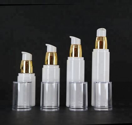Chai kem dưỡng da bằng nhựa Chai bơm nước không có nước Shmpoo vàng
