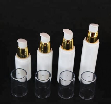 Chai kem dưỡng da bằng nhựa Chai bơm nước không có nước Shmpoo vàng