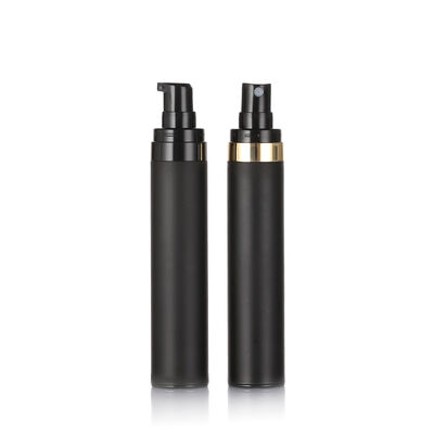 Chất lượng hàng đầu chai không khí màu đen 15ml 30ml 50ml chai mỹ phẩm không khí nhựa PP