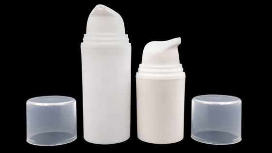 Chai bơm không khí rỗng màu trắng, Hộp đựng bao bì mỹ phẩm 15ml 30ml 50ml