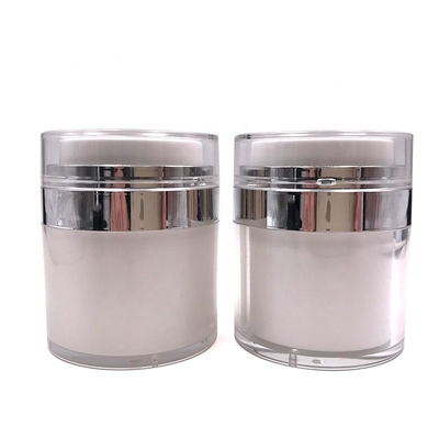 Hũ kem bơm không khí 1oz 4oz, Hũ mỹ phẩm acrylic cho bao bì chăm sóc da