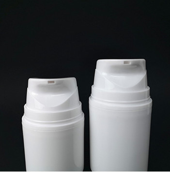 Chai bơm không khí hình trụ Chất liệu nhựa PP trắng 80ML 100ML 150Ml