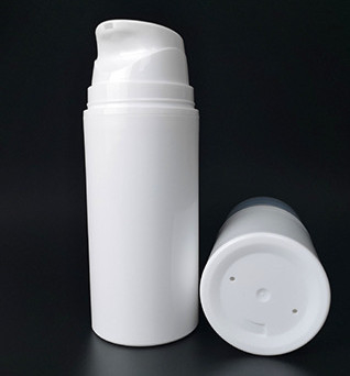 Chai bơm không khí hình trụ Chất liệu nhựa PP trắng 80ML 100ML 150Ml