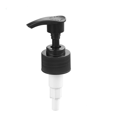 Máy bơm nước hoa hồng dạng trục vít có gân Đen 24/410 Liều lượng 4cc Vật liệu nhựa PP