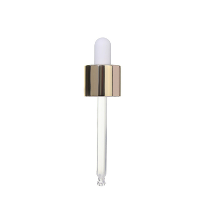 Nhôm mỹ phẩm nhỏ giọt thủy tinh 20mm cho tinh dầu chăm sóc da
