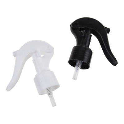 Máy phun kích hoạt màu đen tùy chỉnh 24/410 Vật liệu nhựa PP nhỏ