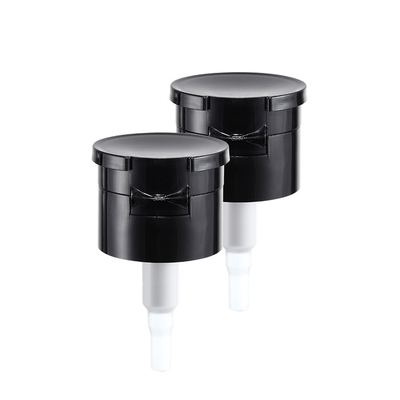 Bơm tẩy sơn móng tay bằng nhựa màu đen 28mm 33mm cho chai tẩy rửa làm đẹp mỹ phẩm