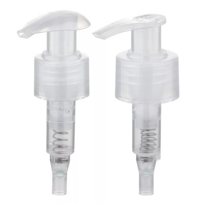 Mịn bên phải Khóa bên trái Bộ phân phối nước hoa hồng bằng nhựa trong suốt 24/410 28/410